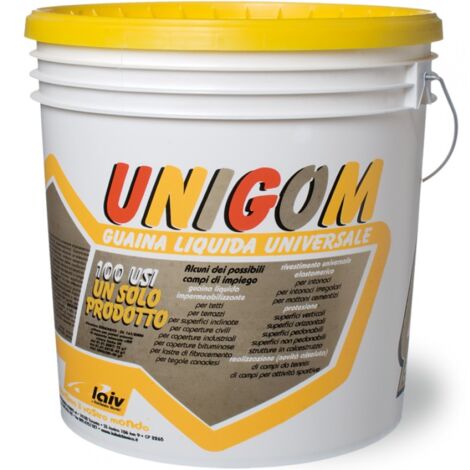 GUAINA LIQUIDA UNIGOM 18KG BIANCO V