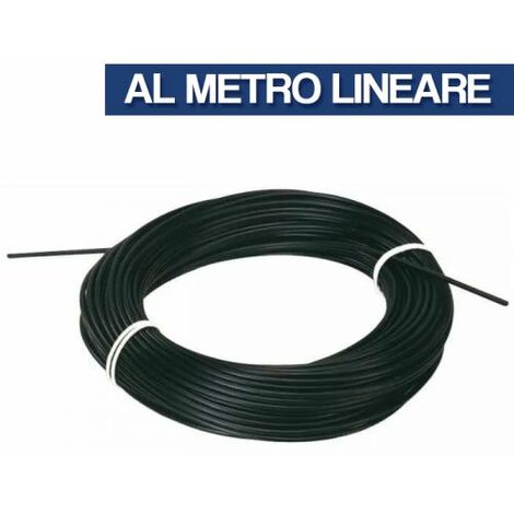GUAINA PLASTIFICATA FLESSIBILE MM.8 PER CAVO ACCIAIO MM. 2,5 - 3 (20223)