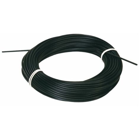 Guaina plastificata nera ø 16mm