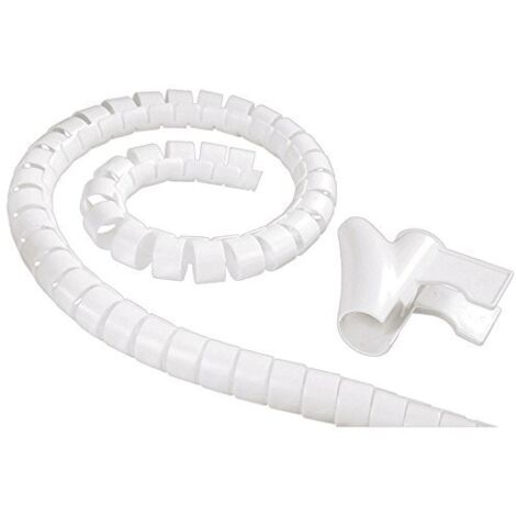 Guaina raccogli cavi Electraline trasparente Ø 25 mm 1,8 m