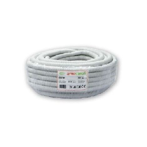 Guaina spiralata in PVC diametro 25 mm per cablaggio strutturatoARN30MT-GS25