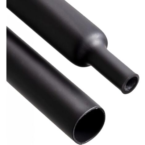 GUAINA TERMORESTRINGENTE 2M D.4,8/2,4MM NERA.