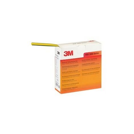Guaina termorestringente 3M 85831 HSR 3000 6/2mm x10m - verde-giallo