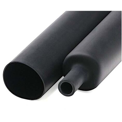 Guaina Termorestringente con Colla diametro 3,2mm 3:1 Nera