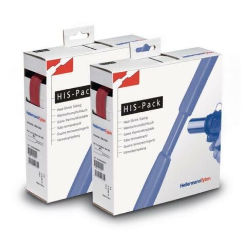 Guaina termorestringente HellermannTyton 300-30642 rapporto 2:1 5m