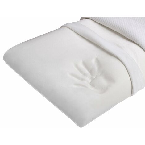 Guanciale 42x72x11 cm in Memory Foam  Bianco