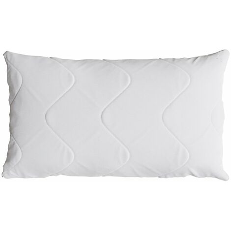 Guanciale 45x75 cm in Microfibra con Fodera Trapuntata Bianco