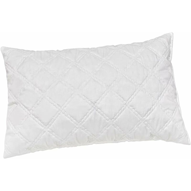 Emmevi Mv S.p.a. Guanciale Cuscino Letto Rombi Federa Cotone Morbid...