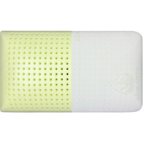 Guanciale Memory Profumato Aromaterapia Anatomico Cuscino Letto Saponetta Traspirante Memory Foam Anallergico  Aloe - 1 Cuscino