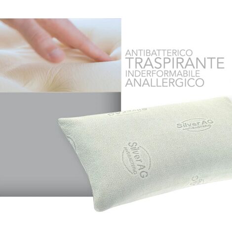 Guanciale Ortocervicale Stretch Silver AG 67.00 x 42.00