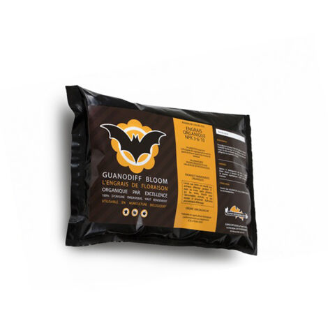 Engrais GUANODIFF Bloom - Seau De 7 Kg - Engrais Floraison à Base De Guano, Libération Progressive Sur 10 Semaines