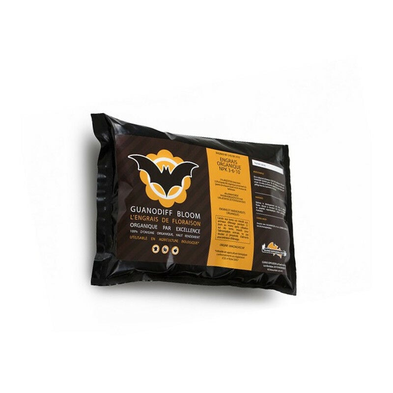 Guano Diffusion - Bat Guano Bloom - Spécial floraison et fructification – 500 g