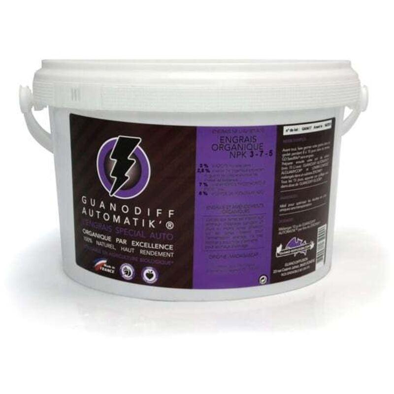 Guano Diffusion - Guanodiff Automatik - 2kg - Engrais floraison automatique
