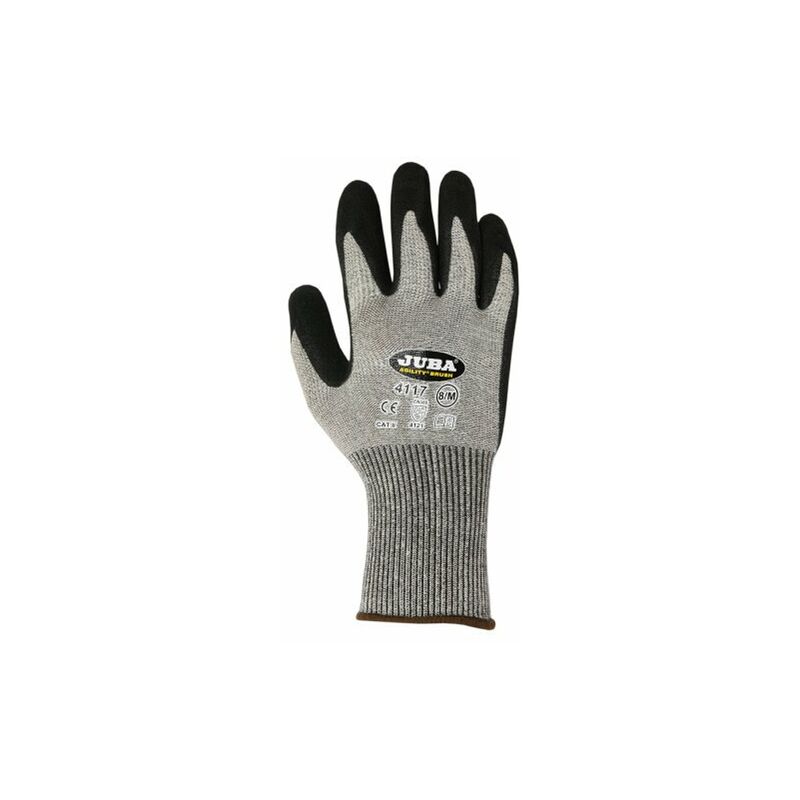 

Guante Agility Brush Spandex palma nitrilo Bolsa de 10 pares - Juba