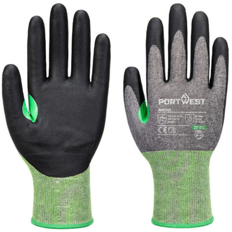 Guante anti-corte CS Cut C18 Nitrile A636 XXL Gris/Negro