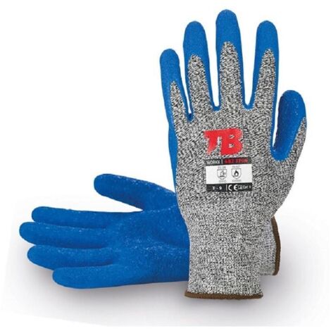 guante anticorte cristaleria 487tfln talla 8-10 t/guante talla xl-10