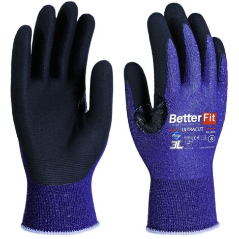 Guante anticorte m08 3l nitrilo foam mor betterfit ultracut