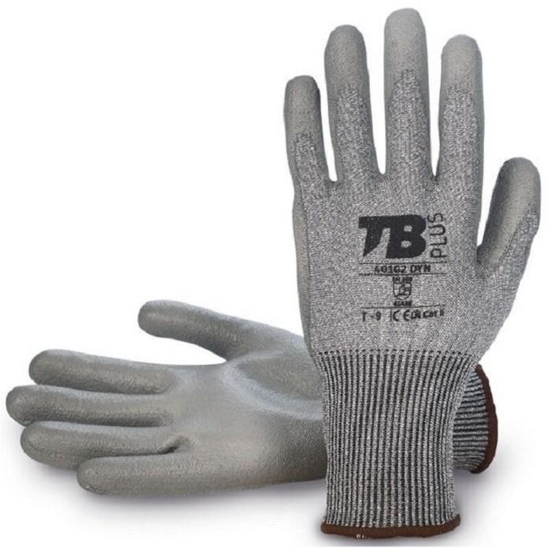 Tomas Bodero - guante anticorte 401g2 dyn hppe y fibra de vidrio talla 7-10 t/guante talla s-7