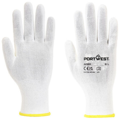 Guante Assembly (960 pares) - Destreza y Sensibilidad / Blanco / XS
