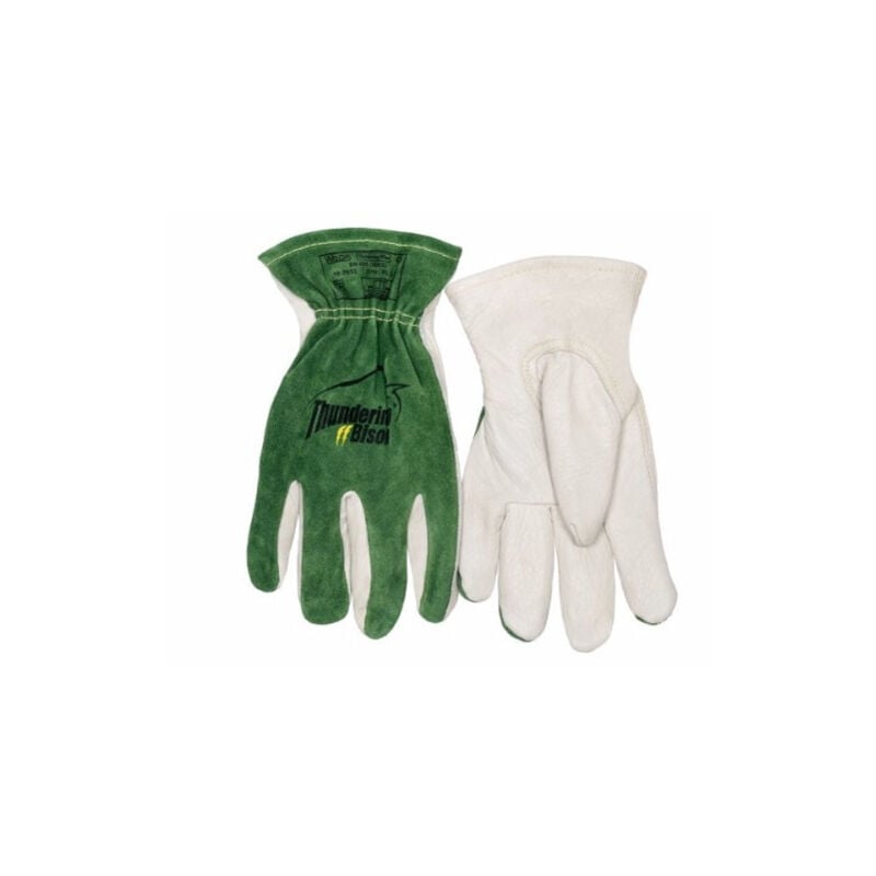 

Guante tipo conductor con palma de cuero ThunderingBison | XL - Weldas