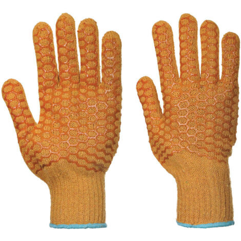 Guante Criss Cross: Calidad y Durabilidad para tu Seguridad / Naranja / M