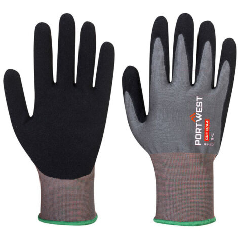 Guante CT300 HR18 resistente a cortes libre de vidrio CT45 L Gris/Negro