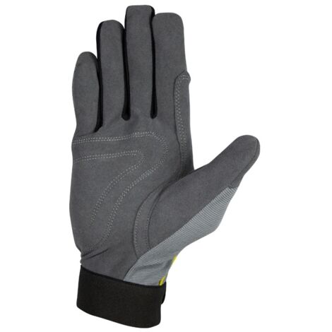 GUANTE CUERO SINT.MECANIX 270GY T-08 GRI - 599482