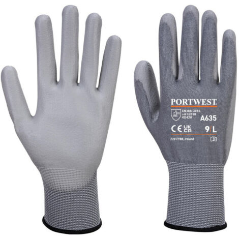 Guante de manipulación Eco- corte gris A635 S Gris
