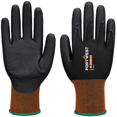Guante de microespuma de nitrilo GP Grip 21 A377 XXL Negro