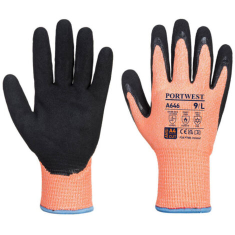 Guante de Nitrilo anti-corte para invierno Vis-Tex Winter HR A646 M