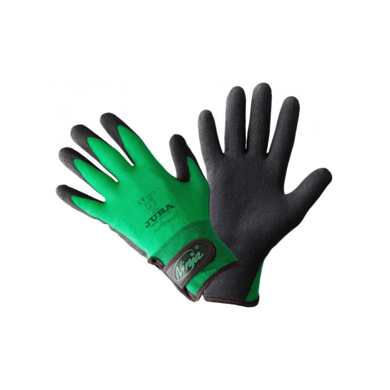 Guante de nylon, para manipulación, recubierto, pvc, talla 9