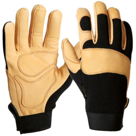 Guante de piel spandex SAFETOP con velcro Berkeley Flex (12 pares)