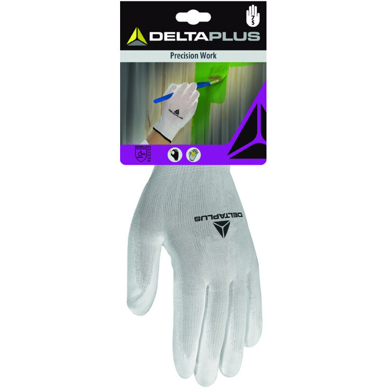 Guante de Pintura de Poliéster Revestido de PU 09 - Delta Plus
