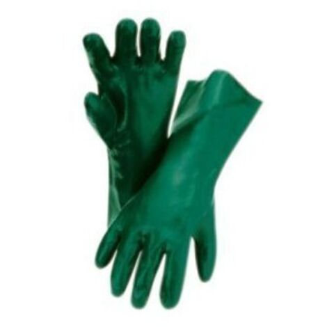 Guante de protección 628,Talla 10, 28 cm lang, verde