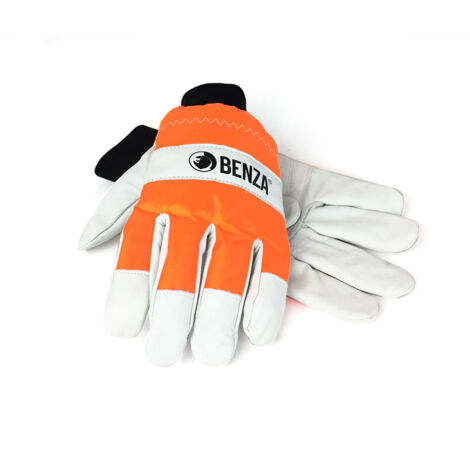 Guante de Protección Benza para Trabajos con Motosierras - Clase 2, Talla 10