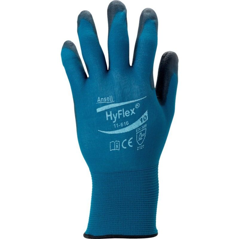 

Ansell - Guante de protección HyFlex 11-616,Talla 9 (por 12)