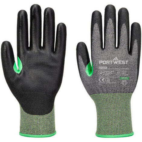 Guante de PU CS Cut C15 A638 S Gris/Negro