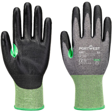 Guante de PU CS Cut C18 A637 XXL Gris/Negro