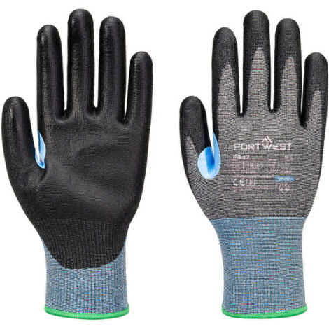 Guante de PU CS Cut D15 A647 M Gris/Negro