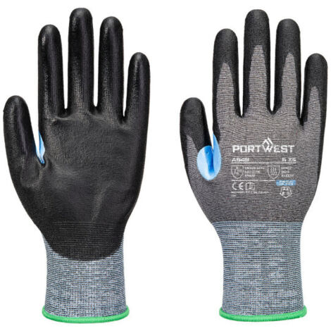 Guante de PU CS Cut D21 A649 XXL Gris/Negro