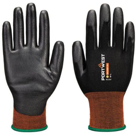 Guante de PU GP Grip 21 A376 XS Negro