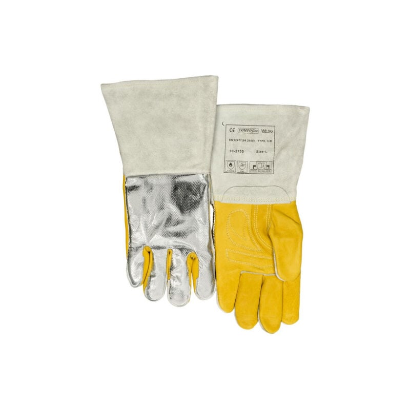 

Guante de soldadura con capa exterior aluminizado COMFOFLEX | XL - Weldas