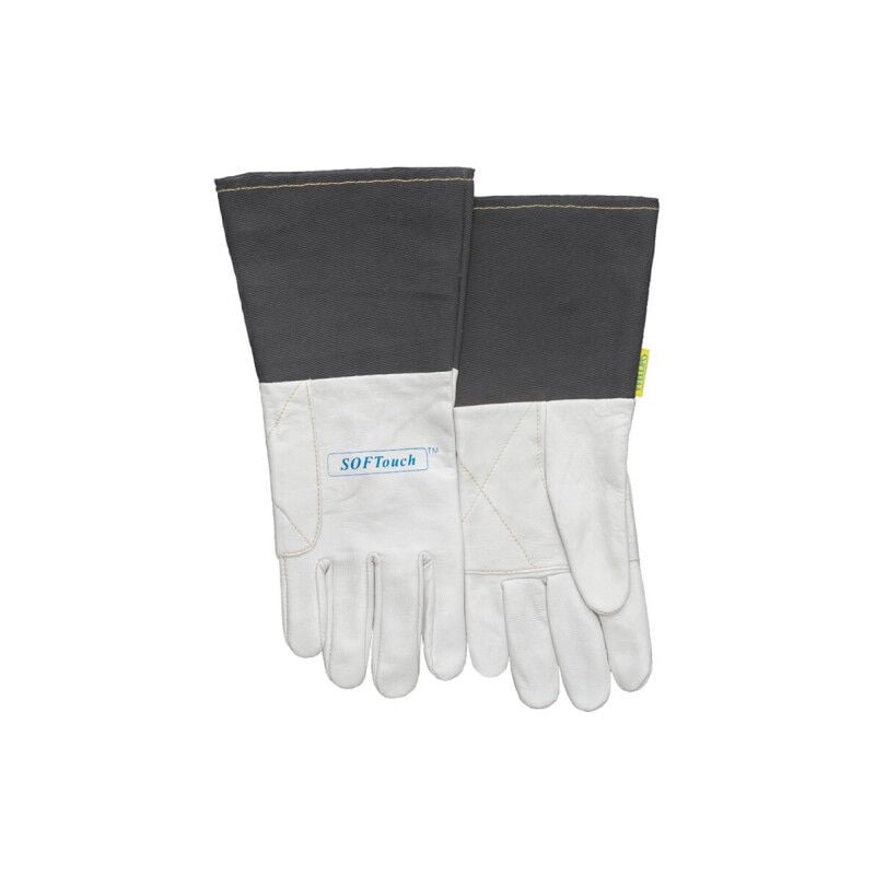 

Guante de soldadura de piel de cabra SOFTouch con manguito | XXL - Weldas