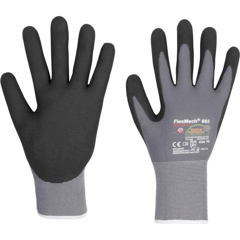 

Honeywell - Guantes de protección FlexMech 663, Talla 10 (por 10)