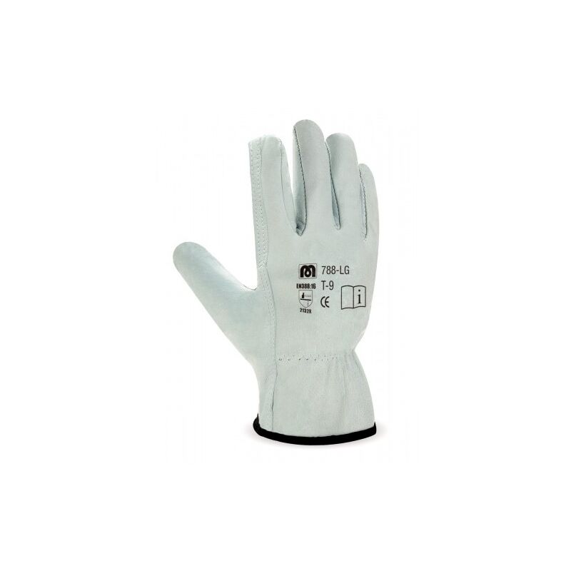 Guante piel flor tipo conductor T.8 (788LGJBL/8) Marca