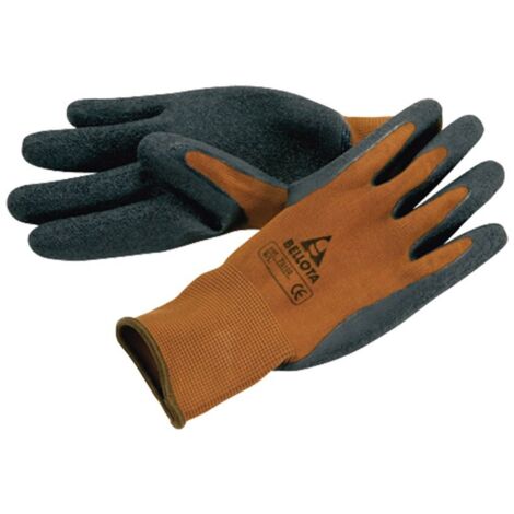 Guante Grip Latex.Nylon Talla 9.L - Guantes protectores para la manipulación de madera