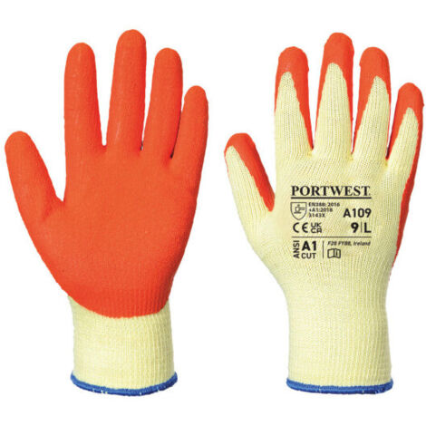 Guante Grip (Pack expositor) Naranja M