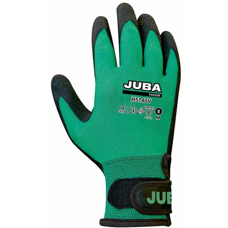 GUANTE JARDIN NYLON+PVC T/8