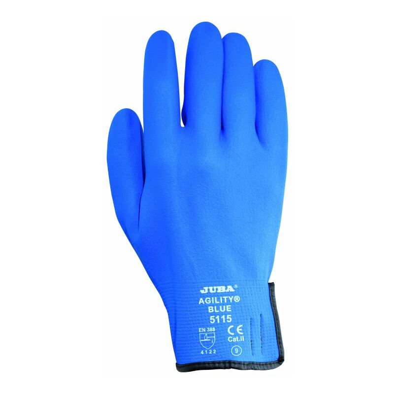 

Guante nylon nitrilo agility blue Bolsa de 10 pares - Juba