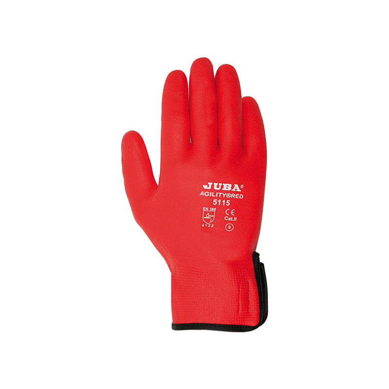 

Guante Nylon/nitrilo Foam H5115 Rojo T-9 - Juba